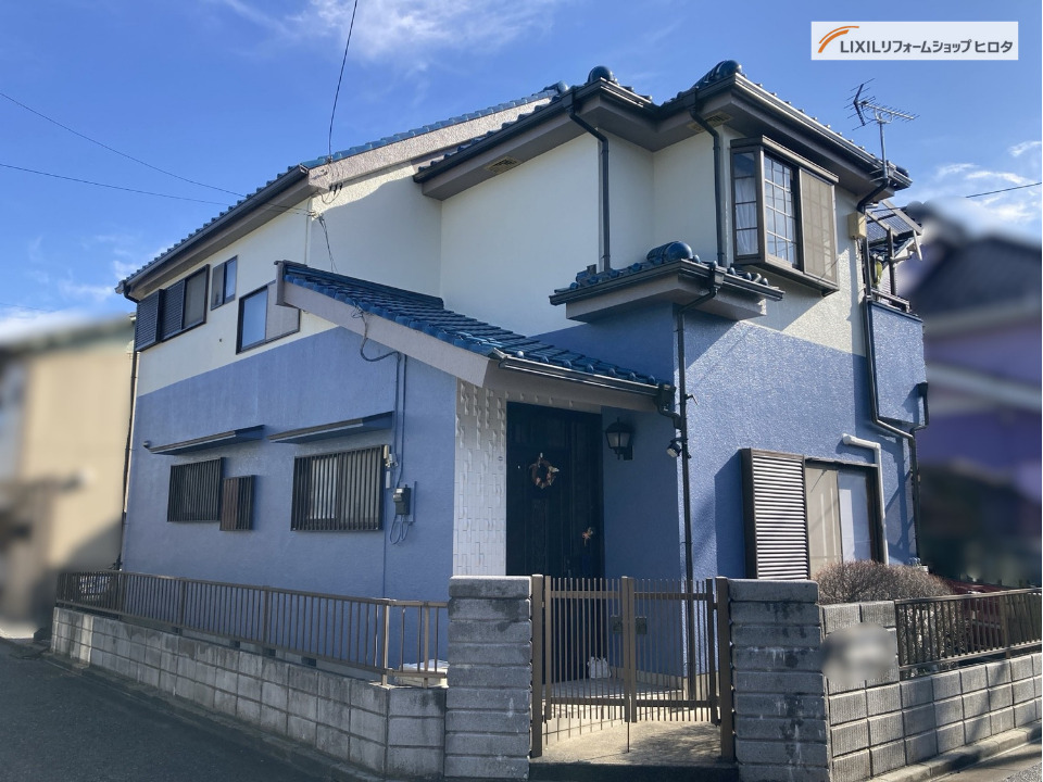 上尾市|丁寧な仕事に感謝。外壁塗装+屋根修繕で我が家が生まれ変わりました(アステック:リファインMS)